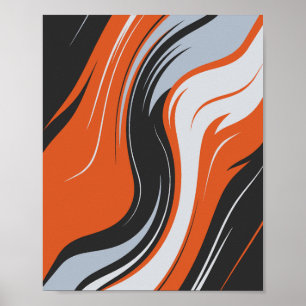 Poster Fluindo ondas de energia