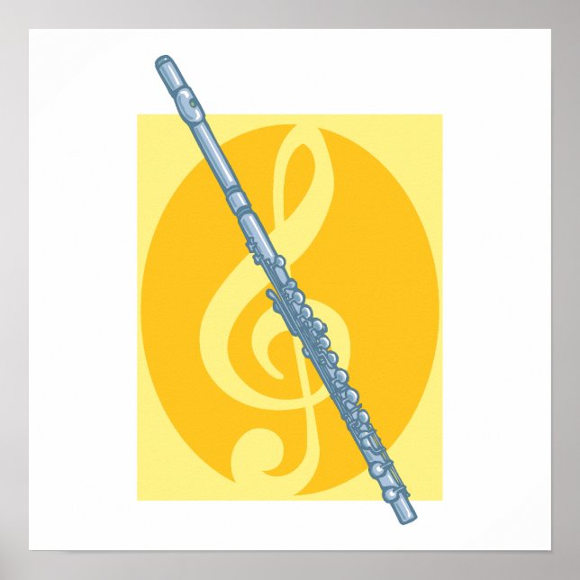 Poster Flute (Frente)