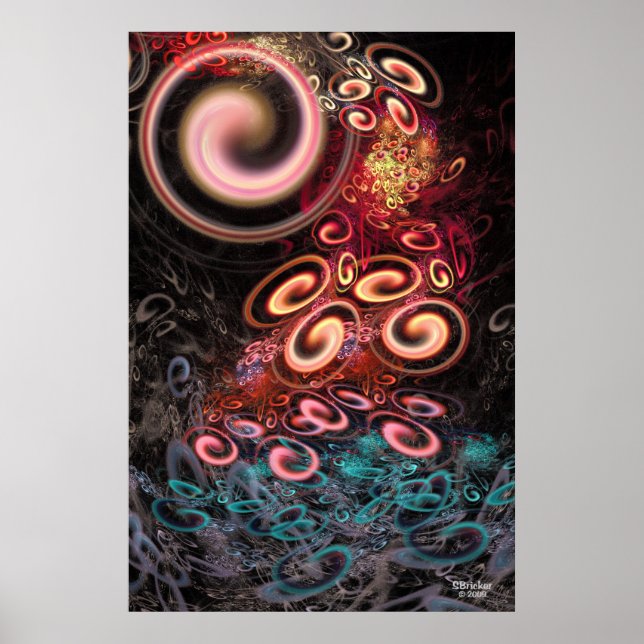 Póster "Fluxo de Consciência" (Frente)