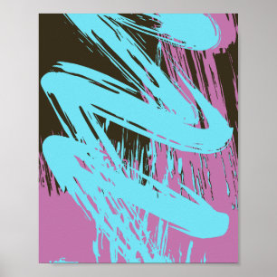 Poster Fluxo de Pincel Válido