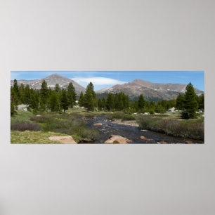 Poster Fluxo montanhoso III de Yosemite