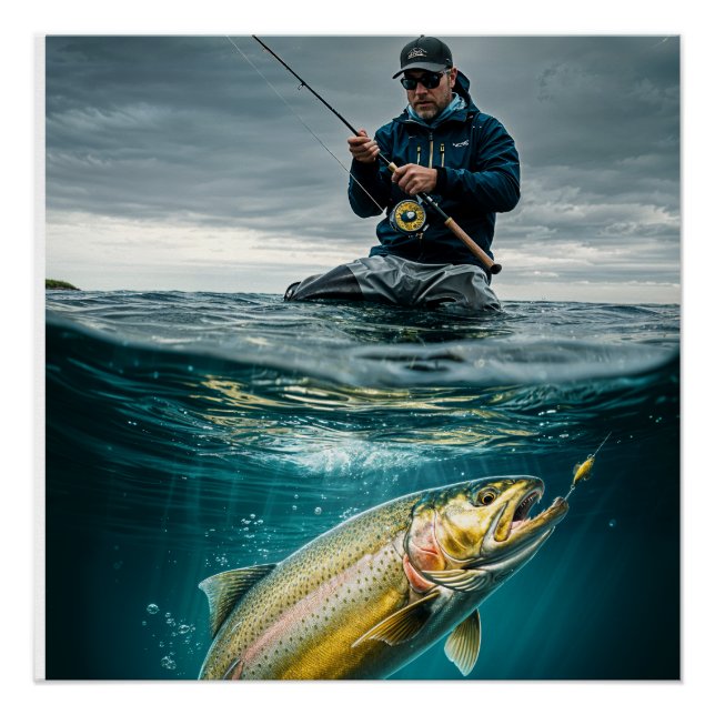 Póster Fly Fishing Success (Frente)
