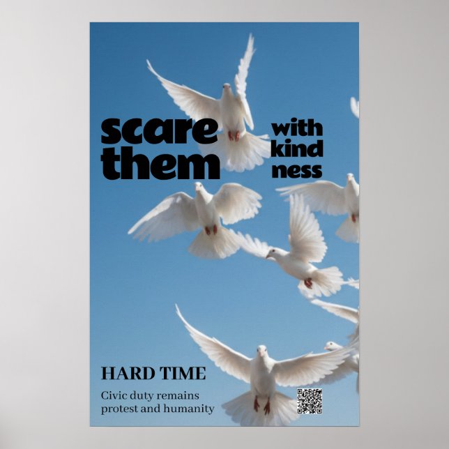 Poster fly toward the light (Frente)