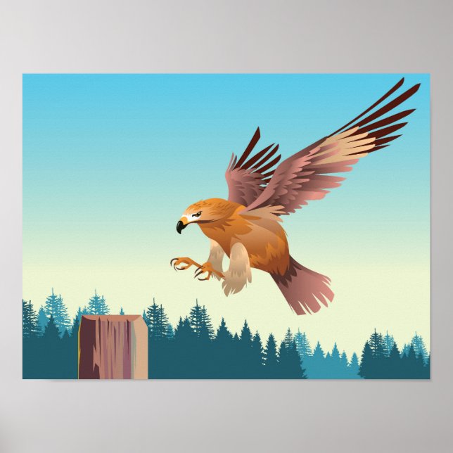 Poster Flying Buzzard (Frente)