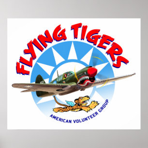 Póster Flying Tigers