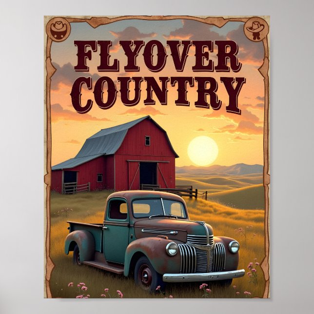 Poster Flyover Country Digital (Frente)