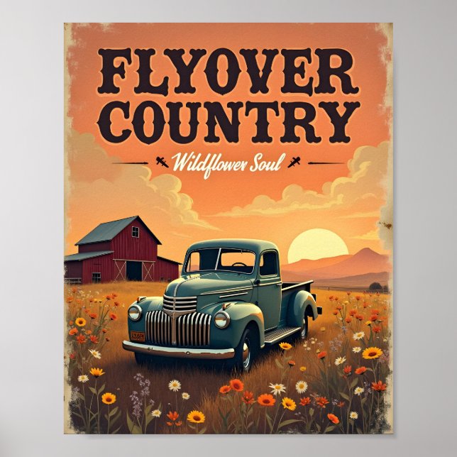 Poster Flyover Country Digital (Frente)