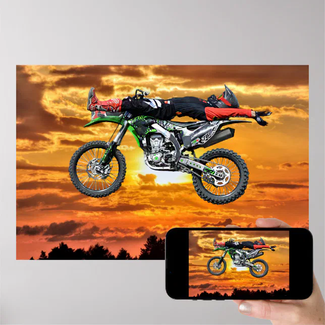 Papel de Parede Baby Motocross