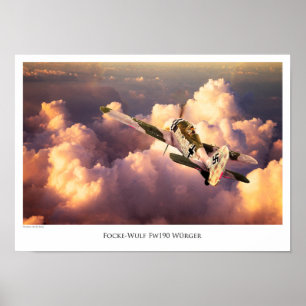 Poster Focke-Wulf Fw 190