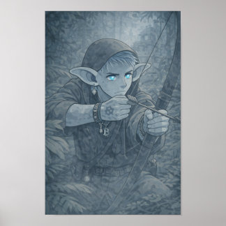 Poster Foco/Caçador/Selva Selvagem