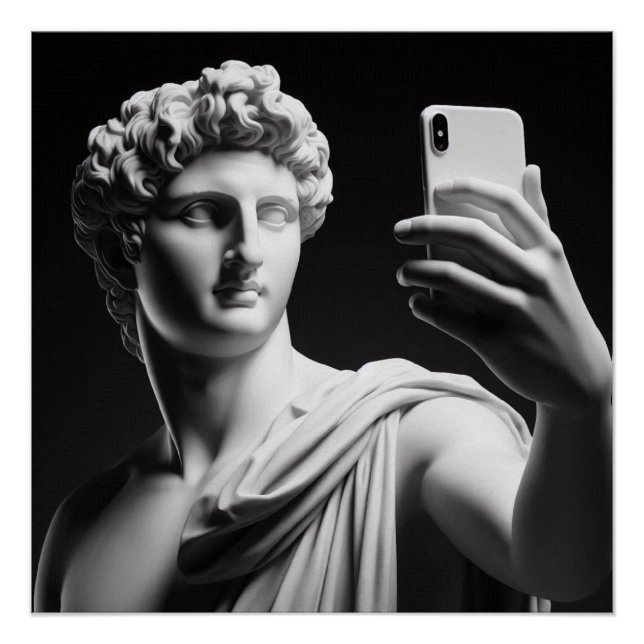 Póster Foco de mármore (Frente)