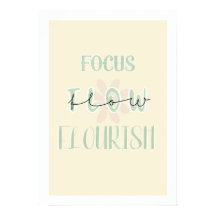 Foco . Fluxo . Florescer | Pastel