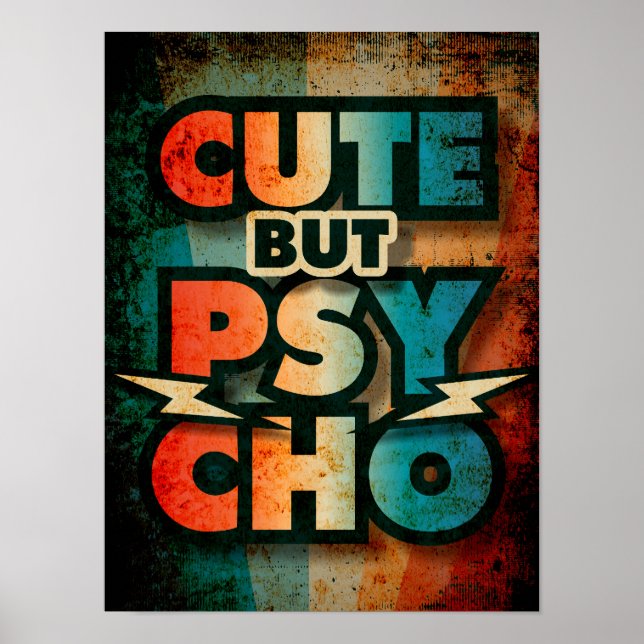 Poster Fofa Mas Psicopata (Frente)