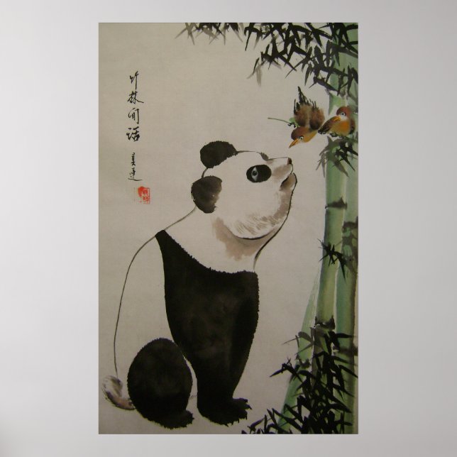 Poster fofocas de bambu (Frente)