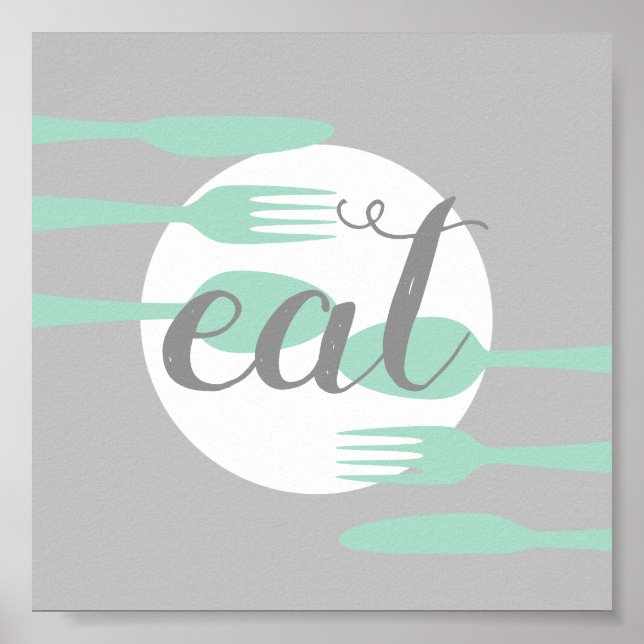 Poster fofofofofofofofofoquoorooarte estilo moderno comen (Frente)