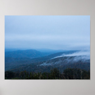 Poster Fog in Shenandoah National Park, Virginia