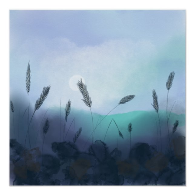 Póster Foggy morning  (Frente)