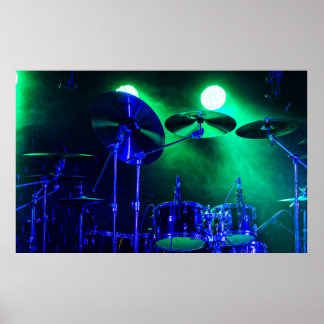 Poster Foggy Percussion