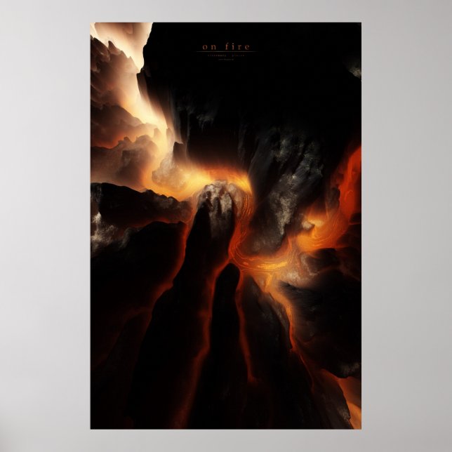 Poster fogo (Frente)