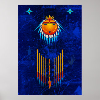 Poster Fogo Céu
