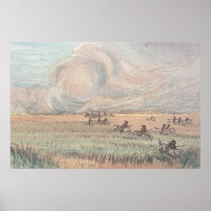 Póster Fogo da pradaria de Missouri