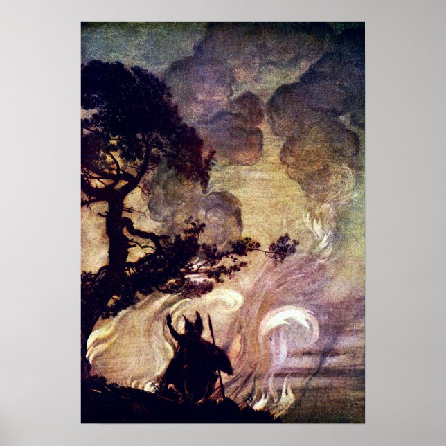 Póster Fogo de Brunhilde (Frente)