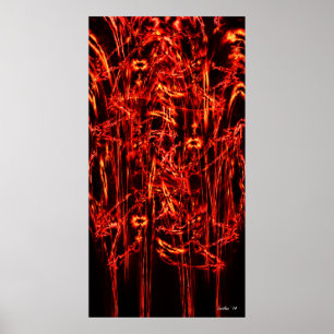 Póster Fogo de fusão