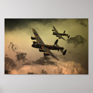 Poster Fogo De Lancaster No Céu