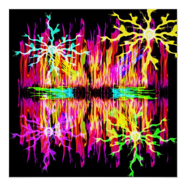 Póster Fogo Dispara Poster perfeito (Frente)