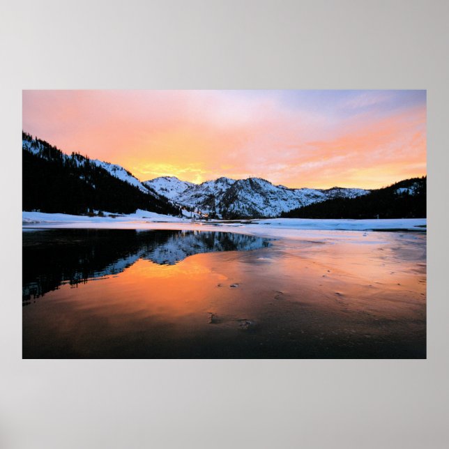 Póster Fogo e gelo (Frente)