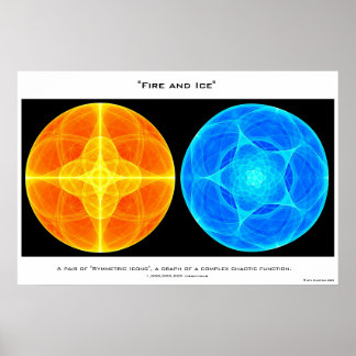 Poster Fogo e gelo