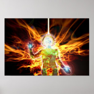 Póster Fogo Hermetic