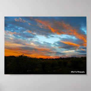 Poster Fogo no Céu