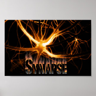 Poster Fogo vermelho da Synapse