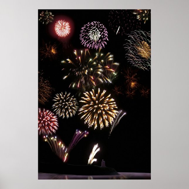 Poster fogos de artifício (Frente)