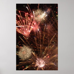 Póster Fogos-de-artifício
