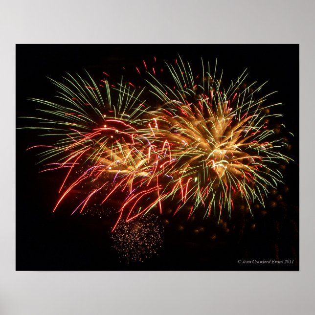 Póster Fogos de Artifício 2 (Frente)