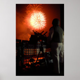 Poster Fogos de artifício da Independência do Marinho dos