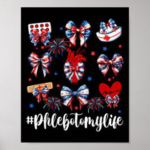 Poster Fogos De Artifício Do Arco Coquette Phlebotomy Hap