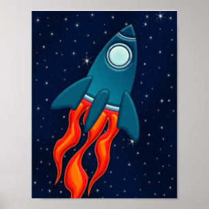 Poster Foguete