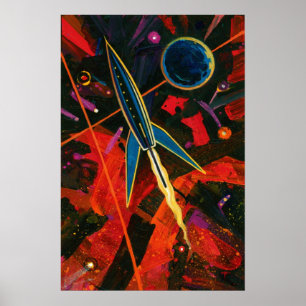 Póster Foguete nº 90