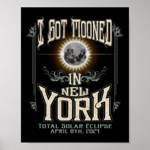 Poster Foi Moonado Em Nova Iorque, Total Eclipse Solar 20
