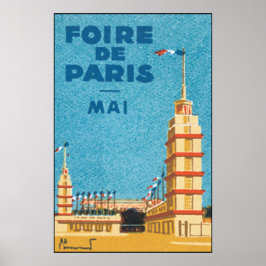 Póster Foire De Paris