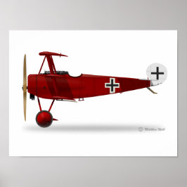 Póster Fokker DR.1 Triplane