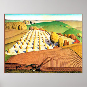 Poster Folga, belas artes pintura americana