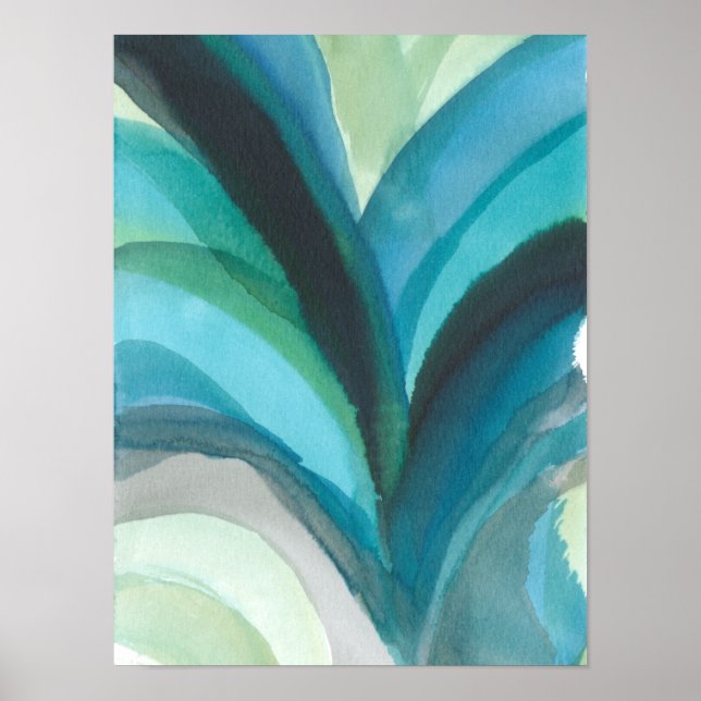 Poster Folha Azul I (Frente)