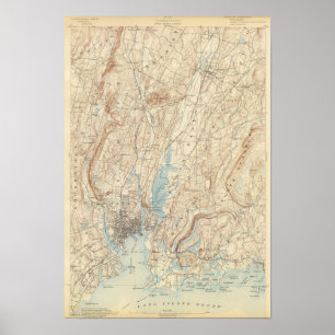 Poster Folha de 26 New Haven