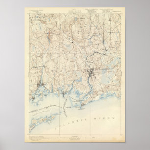 Póster Folha de 30 Stonington