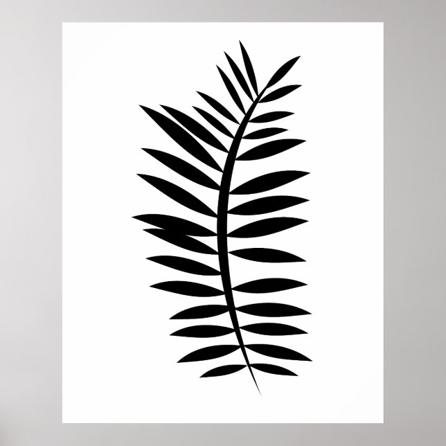 Poster Folha de árvore (Frente)