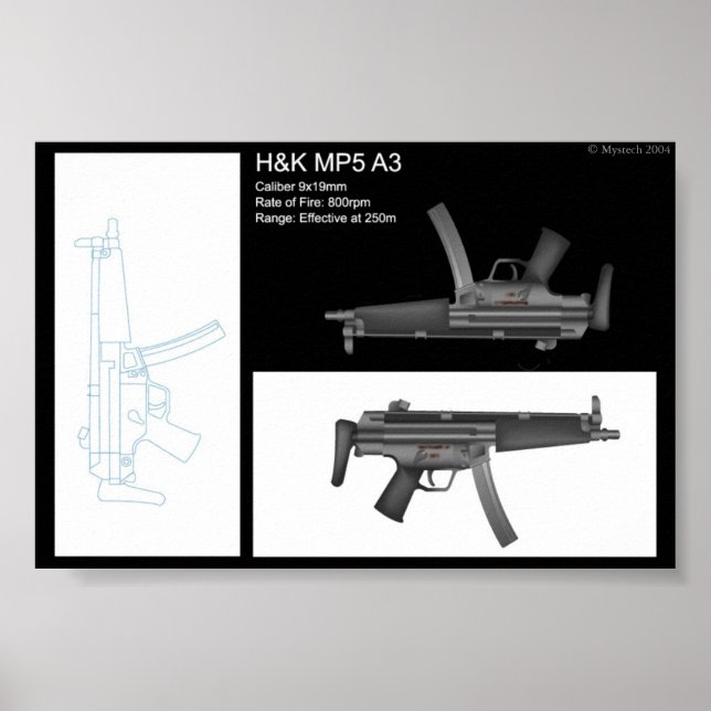 Póster Folha de Estado MP5 (Frente)